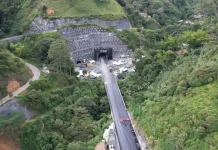 Túnel del Toyo inicia fase tecnológica para entrar en operación en Colombia
