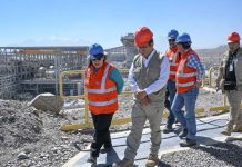 Ministro de Energía y Minas supervisa operaciones de Cerro Verde en Arequipa