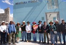 Espinar pone en marcha importante obra de agua y reafirma su apuesta por el desarrollo sostenible a través del Convenio Marco