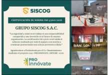 Grupo Siscog S.A.C. alcanza la certificación ISO 45001:2018 y reafirma su compromiso con la seguridad y la excelencia empresarial