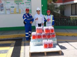 ISM fortalece su compromiso con las comunidades mediante la entrega de más de 9,800 litros de bebidas