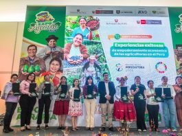 MIDAGRI reconoce a empresaria cusqueña Rosaura Laura Vila por innovar con economía circular en la cadena del cacao
