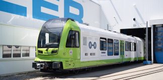 Stadler presenta el primer tren de hidrógeno para vías estrechas en Europa
