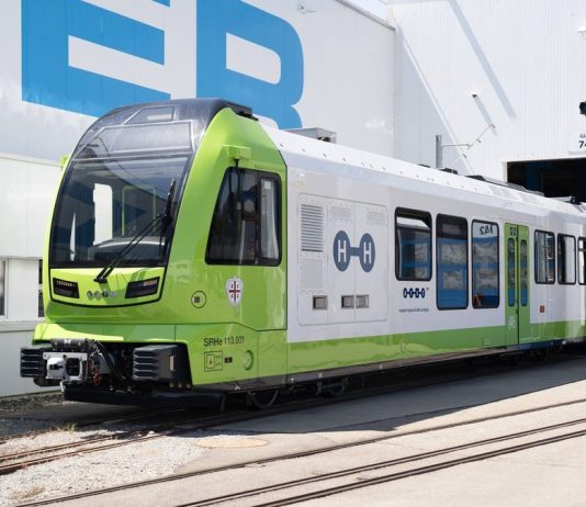 Stadler presenta el primer tren de hidrógeno para vías estrechas en Europa