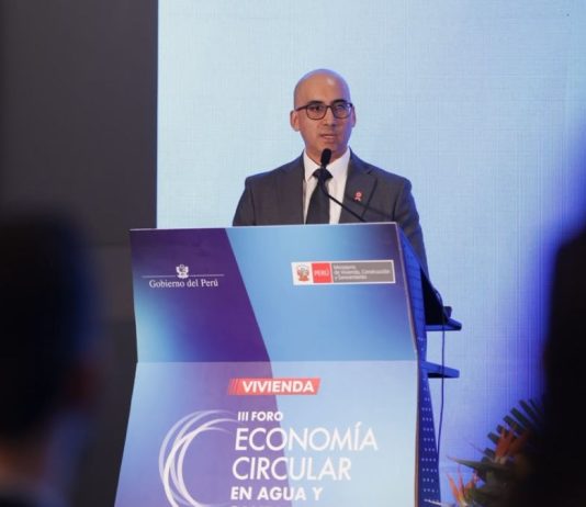 Ministerio de Vivienda inaugura el III Foro de Economía Circular en Agua y Saneamiento