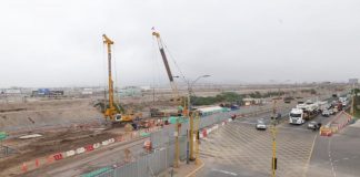 MTC inicia cimentación del Puente Santa Rosa para acceso al nuevo Jorge Chávez