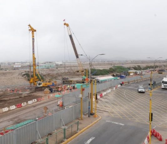 MTC inicia cimentación del Puente Santa Rosa para acceso al nuevo Jorge Chávez