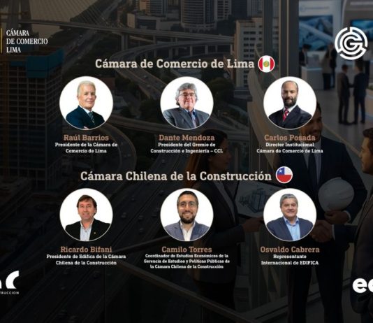 Gremio de Construcción e Ingeniería organiza Misión Empresarial Peruana a Feria Edifica de Chile
