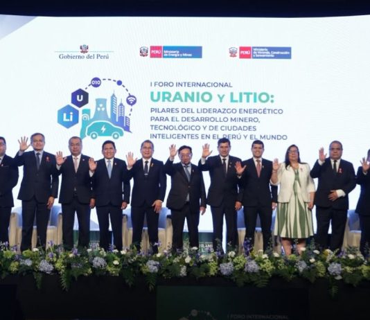 Gobierno peruano inaugura primer foro internacional sobre el uso estratégico del uranio y el litio en el país