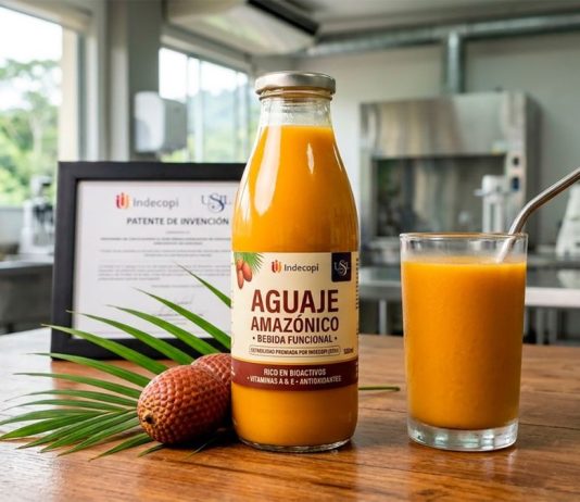Patente peruana impulsa la industrialización del aguaje