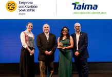 Perú Sostenible reconoce a Talma con el distintivo Empresa con Gestión Sostenible