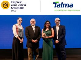 Perú Sostenible reconoce a Talma con el distintivo Empresa con Gestión Sostenible