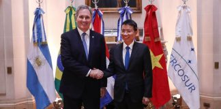 Mercosur y Vietnam inician negociaciones para un acuerdo comercial