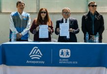 Antapaccay firma convenio con aldeas infantiles para ayudar a niños peruanos