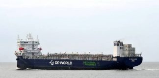 DP World incorpora buque de metanol para reforzar su operación marítima