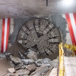 La tuneladora ‘Micaela’ llegó a la Estación Morales Duárez del Ramal de la Línea 4