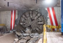 La tuneladora ‘Micaela’ llegó a la Estación Morales Duárez del Ramal de la Línea 4