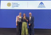 Aceros Arequipa obtiene el nivel Excelencia del Distintivo Empresa con Gestión Sostenible 2025