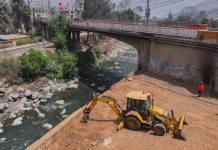 MTC refuerza puente Los Ángeles ante riesgo de crecida del río