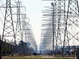 Red eléctrica de Estados Unidos y líneas de transmisión