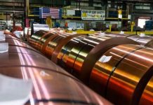 Cobre cierra en US$6,52 y acumula avance anual de 40%