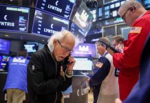 Wall Street cae ante presión inflacionaria y tensión geopolítica