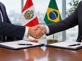 CAMBRAPER y la Universidad Privada de Trujillo suscriben convenio para fortalecer la cooperación académica y empresarial entre Perú y Brasil