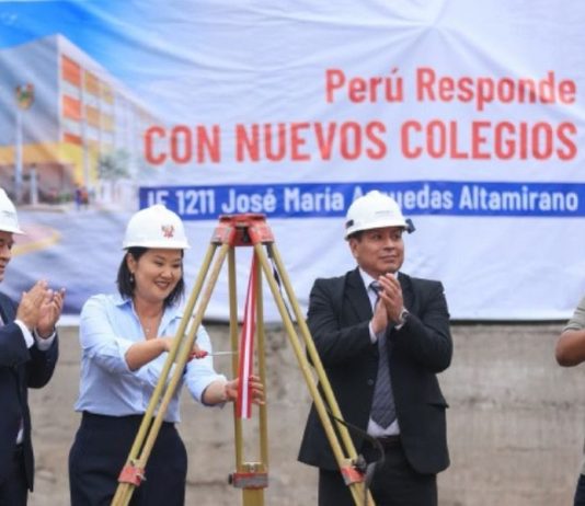 Keiko Fujimori anuncia S/ 6.000 millones para construir colegios en 2027 colegios