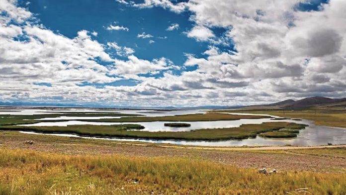 WEB - MEDIOS (15) Reducción del agua almacenada en el Lago Junín