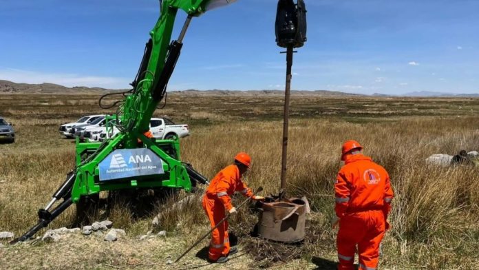 WEB - MEDIOS (16) ANA evalúa pozos en Puno para prevenir el déficit hídrico.