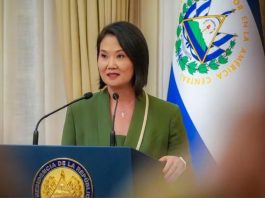 Keiko Fujimori invita a empresarios de El Salvador a invertir en el Perú y destaca estabilidad política