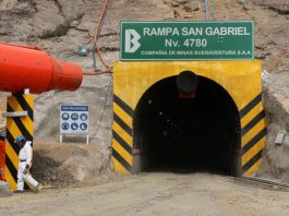 San Gabriel produjo 599 onzas de oro en el tercer trimestre por restricciones operativas Producción de oro en la operación minera San Gabriel de Buenaventura