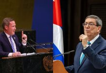 Estados Unidos pide rechazar resolución de Cuba contra el embargo en la ONU Debate en la ONU sobre el embargo a Cuba con Mike Waltz y Bruno Rodríguez.