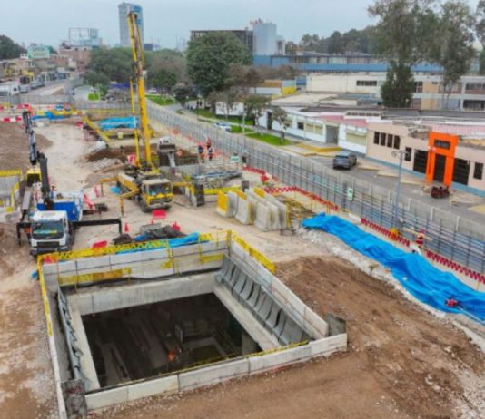 Línea 2 del Metro de Lima alcanza un avance físico de 81,27%